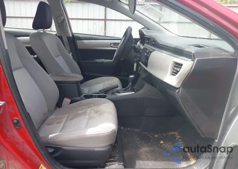 2015 Toyota Corolla Le из США, поврежденный, VIN 2T1BURHE1FC365528